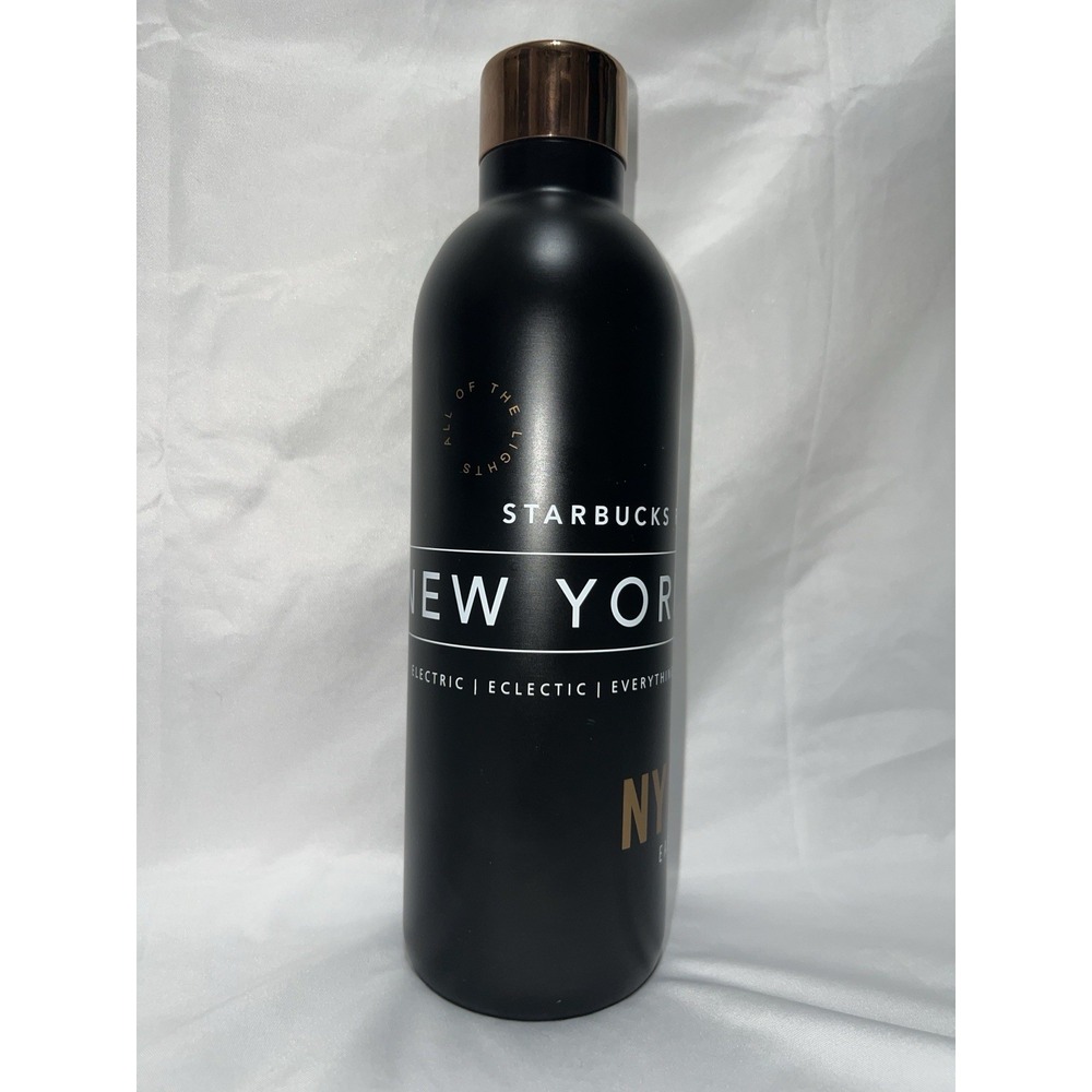 New Starbucks Reserve New York City East Coast Stainless Steel Bottle 20 Oz Read